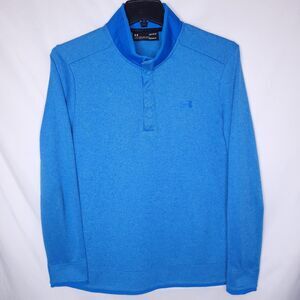 Under Armour Sweater Mens Large Blue Golf ColdGear